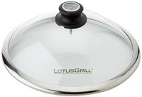 LotusGrill Glazen deksel Mini Ø290mm met geïntegreerde thermometer - thumbnail