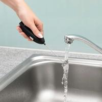 Xavax Elektrische Melkopschuimer Hand-staaf Batterijvoeding Klein Zwart - thumbnail