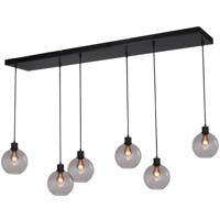 Masterlight HanglampLazise 6x Ø 20cm zwart - 2641-05-05-130-25-620 - thumbnail