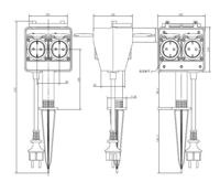 Bachmann 394182 Verdeelbox Zwart-geel - thumbnail