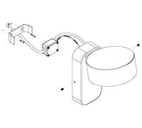 Eglo Led muurspotPalosco 6w - 3000K zwart - 98737 - thumbnail