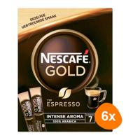 Nescafé - Gold Espresso Oploskoffie - 6x 25 Sticks - thumbnail