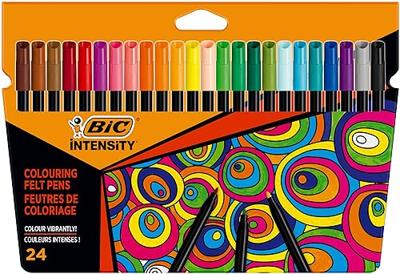 Bic viltstift Intensity Up, etui van 24 stuks