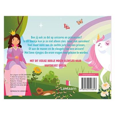 Lantaarn Publishers Kijk en voel - unicorns en prinsessen