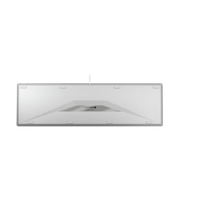 CHERRY KC 6000C FOR MAC toetsenbord Universeel USB AZERTY Frans Zilver