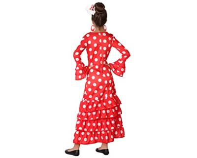 Kostuums voor Kinderen Sevillanas Rood - Maat: 10-12 Jaar - Maat: 10-12 Jaar