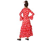 Kostuums voor Kinderen Sevillanas Rood - Maat: 10-12 Jaar - Maat: 10-12 Jaar - thumbnail