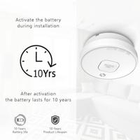 ELRO optische rookmelder - 10 garantie - EN14604 - met bevestiging - thumbnail