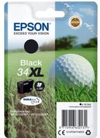 Epson C13T34714020 16.3ml Zwart inktcartridge - thumbnail