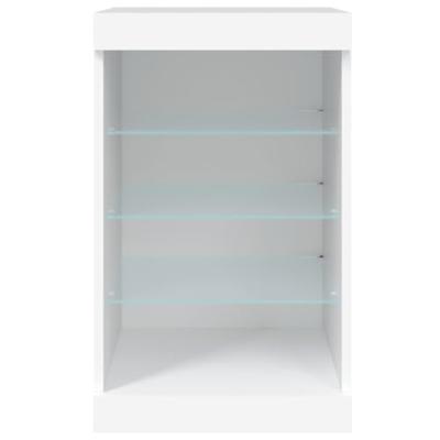 Dressoir met LED-verlichting 41x37x67 cm wit Dressoir met LED-verlichting 41x37x67 cm wit