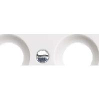 ELSO centrale plaat 206024 antennemast. 2-GATS zuiver wit Meerdere kleuren 1 stuk(s) - thumbnail