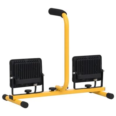 VidaXL Spotlight met handvat led 2x30 w warmwit