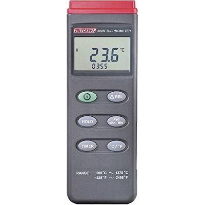 VOLTCRAFT K201 Temperatuurmeter -200 - +1370 °C Sensortype K VOLTCRAFT K201 Temperatuurmeter -200 - +1370 °C Sensortype K