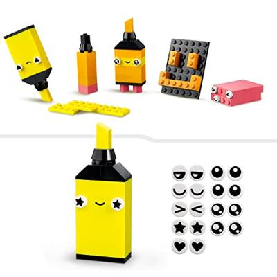 LEGO classic 11027 creatief spelen met neon