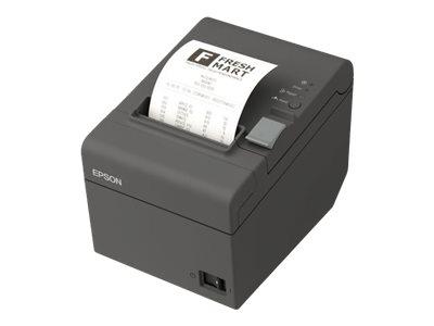 Epson TM-T20II, USB, RS232, UK zwart, C31CD52002A0 (zwart incl.: power supply unit, Wall Bracket)