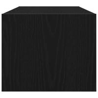 Tv-kasten 2 st 80x31x25,5 cm spaanplaat zwart eikenkleurig - thumbnail