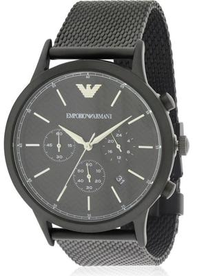 Emporio Emporio Armani Emporio herenhorloge van zwart roestvrij staal AR2498