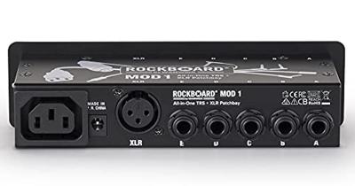 RockBoard MOD 1 V2 TRS en XLR patchbay voor pedalboard