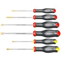 Facom set van 6 schroevendraaiers philips en sleuf - ATP.J6PB - thumbnail