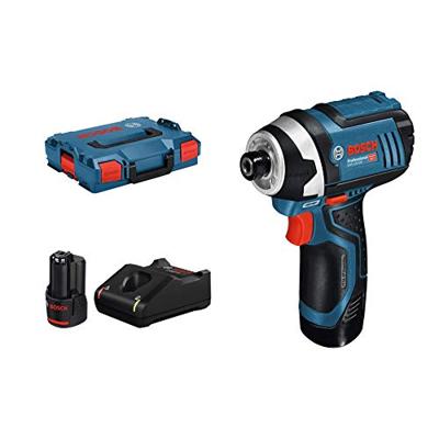 Bosch Professional GDR 10,8-LI 06019A6977 Accu-draaislagmoeraanzetter 105 Nm 10.8 V Aantal meegeleverde accus: 2 2 Ah Li-ion Incl. 2 accus, Incl. koffer