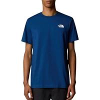 The North Face S/S Redbox T-shirt Heren Estate Blue/TNF White M - thumbnail