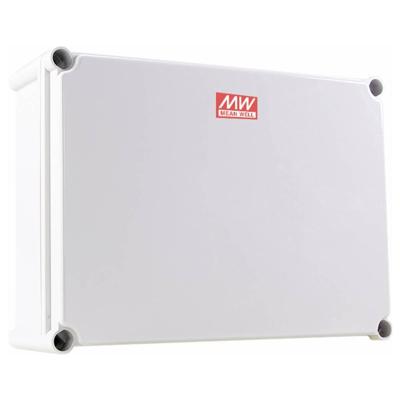 MEAN WELL Behuizing, Industriële behuizing, Outdoorbehuizing 380 x 280 x 130 PC, Polycarbonaat, Kunststof Grijs 1 stuk(s)