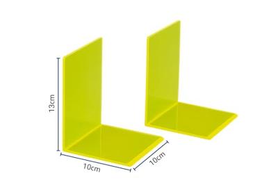 Maul Boekensteun 3513611 Afmeting, hoogte:130 mm Transparant geel 2 stuk(s)