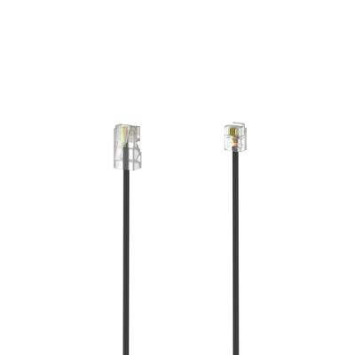 Hama DSL Aansluitkabel [1x RJ11-stekker 6p4c - 1x RJ45-stekker 8p4c] 6 m Zwart