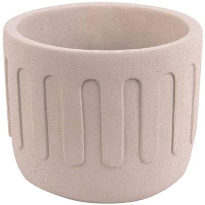 Present Time Bloempot Drips 15,7 X 18 Cm Keramiek Ivoorwit