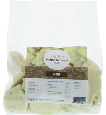 Chocolade pindarotsen wit