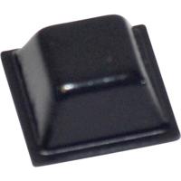 TOOLCRAFT PD2126SW Apparaatvoet Zelfklevend, Vierkant Zwart (l x b x h) 12.7 x 12.7 x 5.8 mm 1 stuk(s) - thumbnail