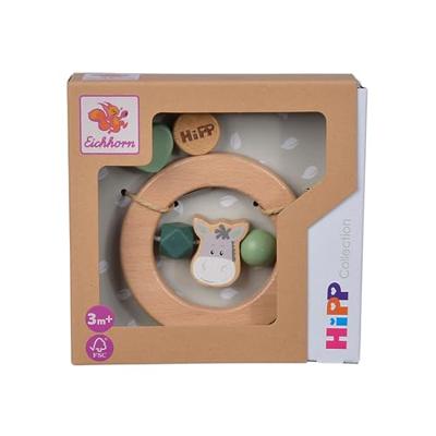 Eichhorn baby hipp houten grijpring ezel