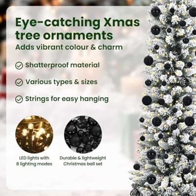 VidaXL Kunstkerstboom met 300 led wit 210 cm pvc en metaal en plastic