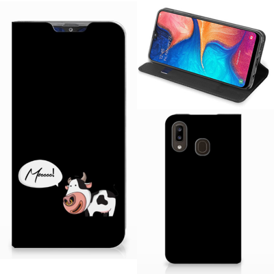 Samsung Galaxy A30 Magnet Case Cow