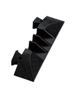 DEFENDER by Adam Hall Eindstuk 85008 Thermoplastisch polyurethaan (TPU) Zwart Aantal kanalen: 3 146 mm Inhoud: 1 stuk(s) - thumbnail