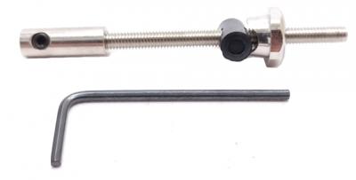 Falkx Trommelremkabel draadeind rvs zilver