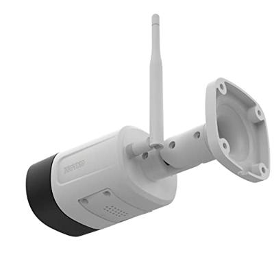 Complete WLAN-set / 4-kanaals netwerkrecorder met 2 x Full HD WLAN IP-bewakingscamera (netwerkcamera)