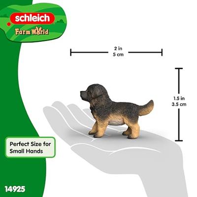 Schleich farm world duitse herder pup 14925
