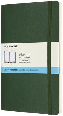 Notitieboek moleskine large 130x210 dot sc myrt gn