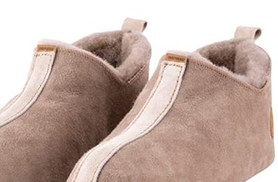 Shepherd Pantoffels Lina 6202025 Bruin-42 maat 42 - thumbnail