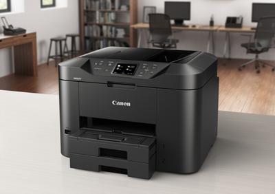 Multifunctionele printer - CANON - MAXIFY MB2750 - Inkjet - Kleur - Automatisch dubbelzijdig - WIFI - Zwart Multifunctionele printer - CANON - MAXIFY MB2750 - Inkjet - Kleur - Automatisch dubbelzijdig - WIFI - Zwart