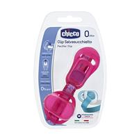 Chicco Clip Salvasucchietto babyspeenhouder Roze Meisjes - thumbnail
