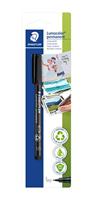 Staedtler Lumocolor 313-9 BK-1 Permanent marker Zwart Watervast: Ja - thumbnail