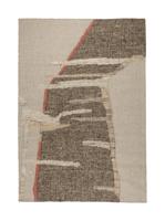 Dutchbone Vloerkleed 'Briton' Wol en jute, 160 x 230cm, kleur Beige - thumbnail