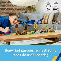 LEGO Sonic the Hedgehog Sonics Green Hill Zone loopinguitdaging 76994 - thumbnail