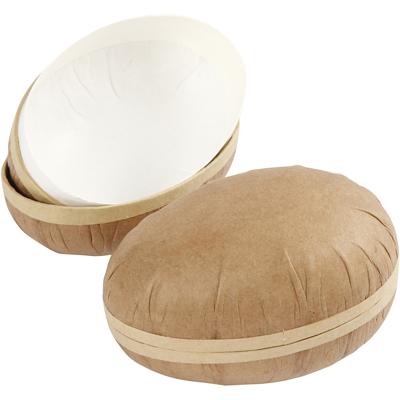 Creativ Company Tweedelig ei , l: 12 cm, 2 stuk/ 1 doos