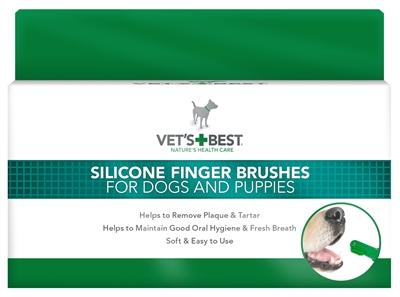 Vets Best vinger tandenborstels