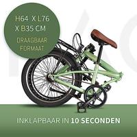 Pacto Eleven 20 inch Vouwfiets 3v - thumbnail