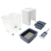 Fackelmann easyprepare Frietsnijder - Kunststof/rvs - 3 delig - thumbnail