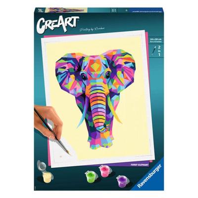 Ravensburger Schilderen Op Nummer Ravensburger creart schilderen op nummer - elephant Ravensburger Schilderen Op Nummer Ravensburger creart schilderen op nummer - elephant